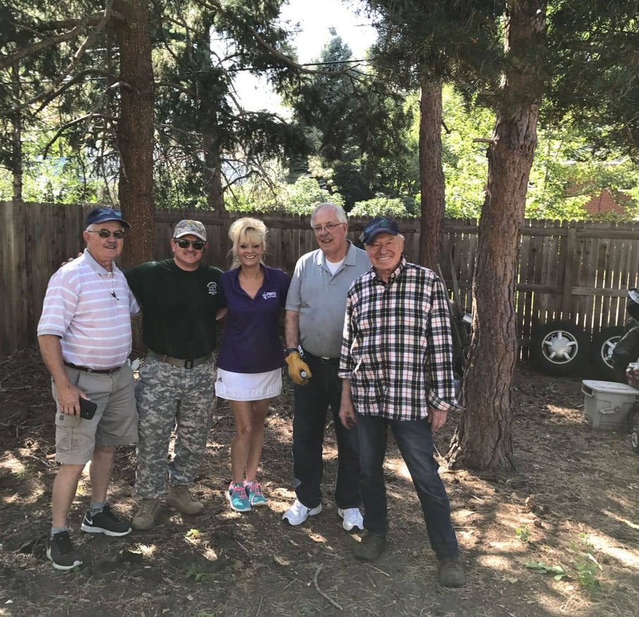 JDog junk removal team on site