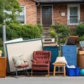 Junk on the curb waiting to be removed by Jdog